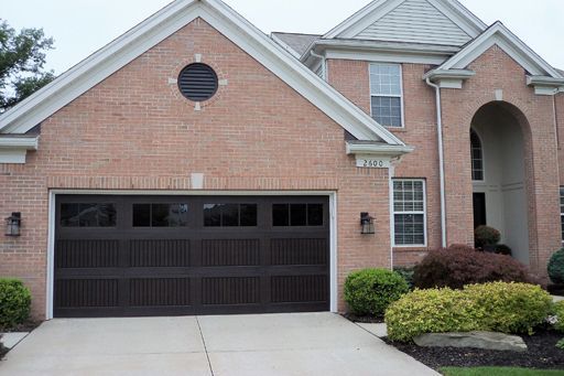 Residential garage door