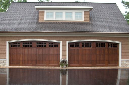 Residential garage door