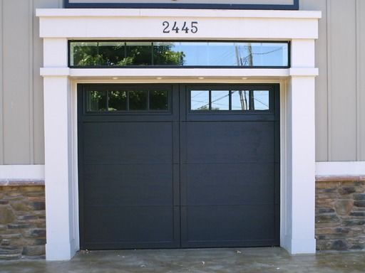 Residential garage door