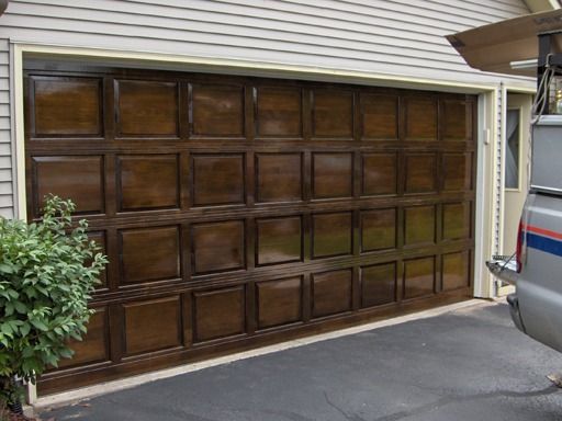 Residential garage door