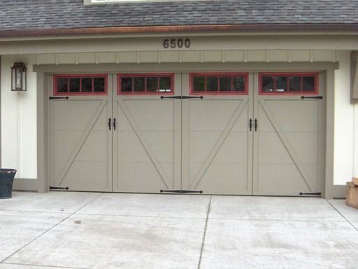 Residential garage door