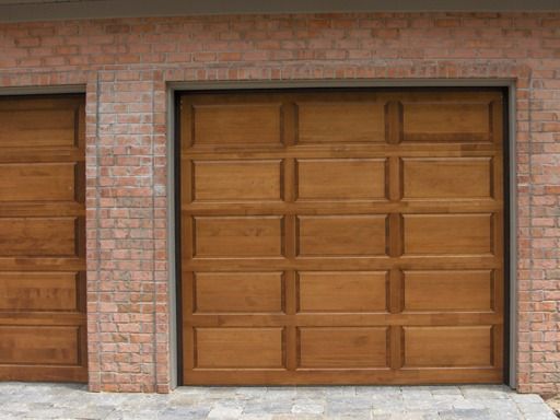 Residential garage door