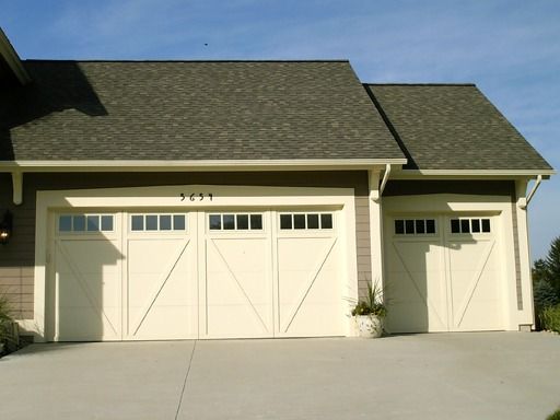 Residential garage door