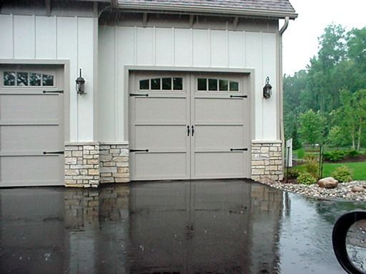 Residential garage door
