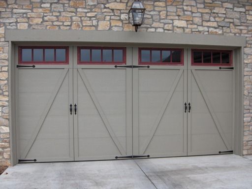 Residential garage door