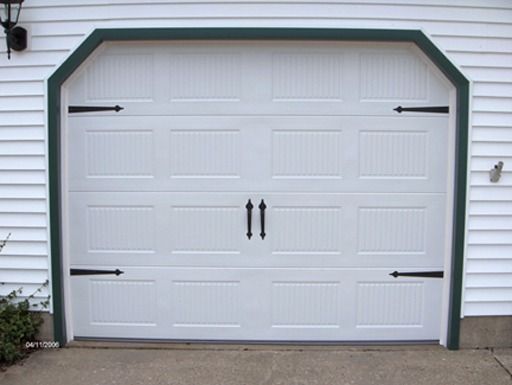 Residential garage door