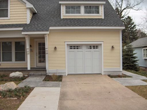 Residential garage door