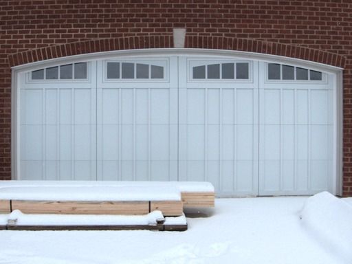Residential garage door