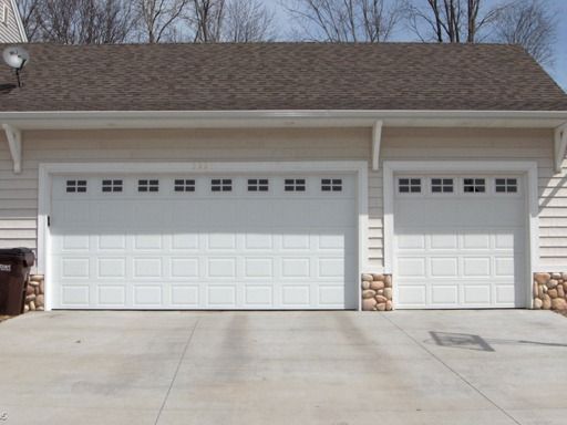 Residential garage door