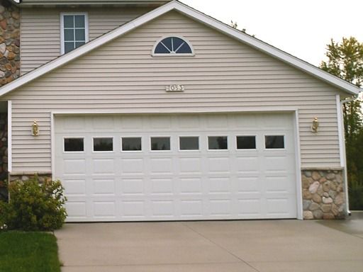 Residential garage door