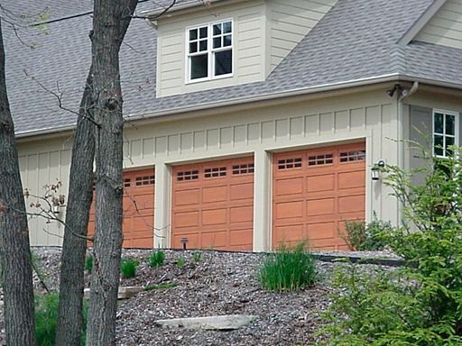 Residential garage door