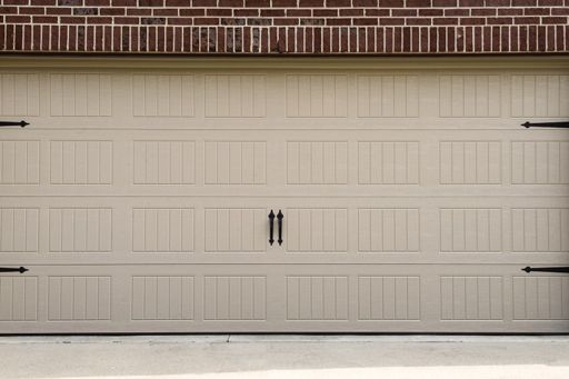 Traditional Steel garage door