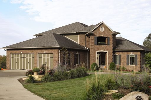 Courtyard garage door