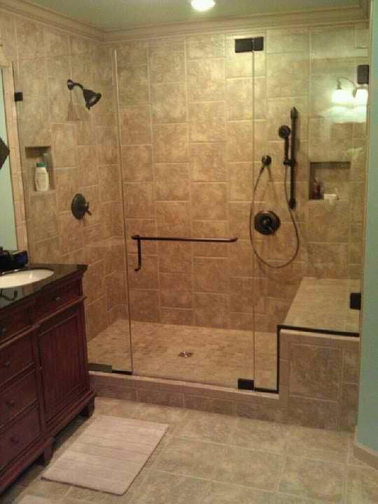 Shower glass door