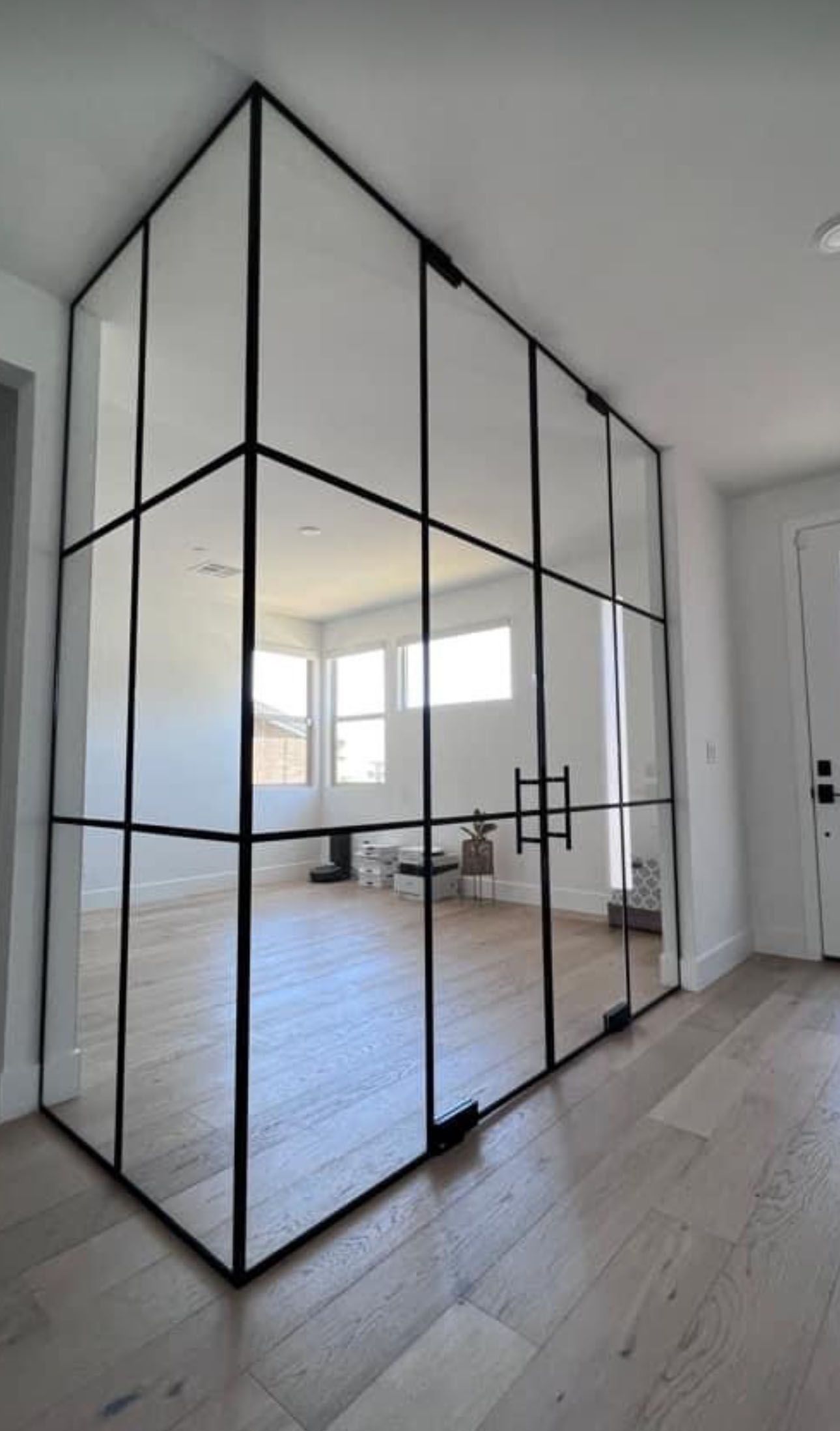 Custom glass window and door