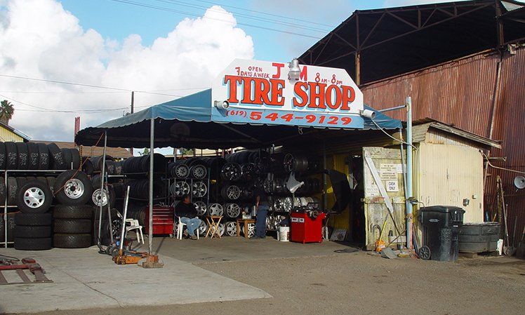 Tire shop