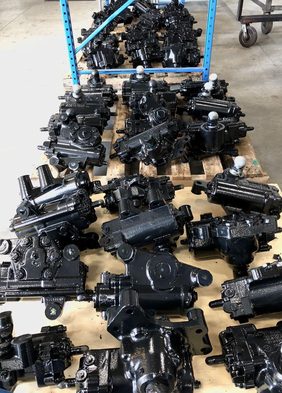 Semi-Gloss Black powder coat