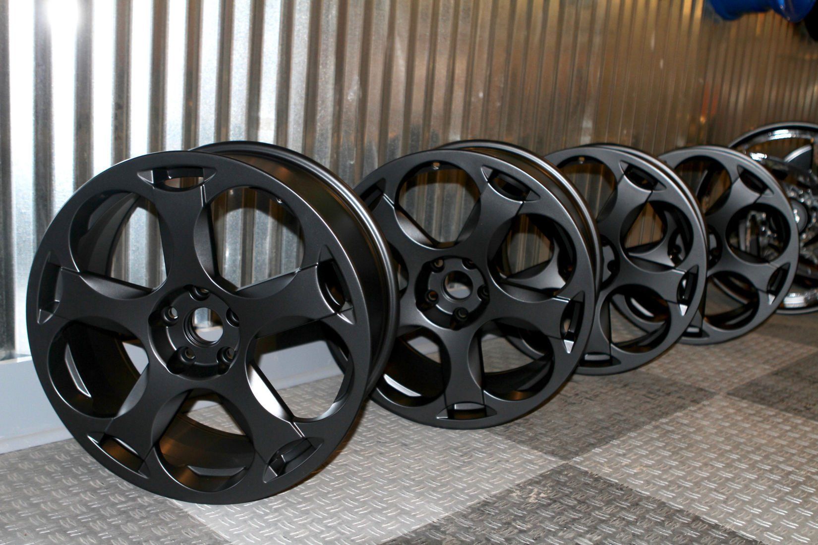 Satin Black rims