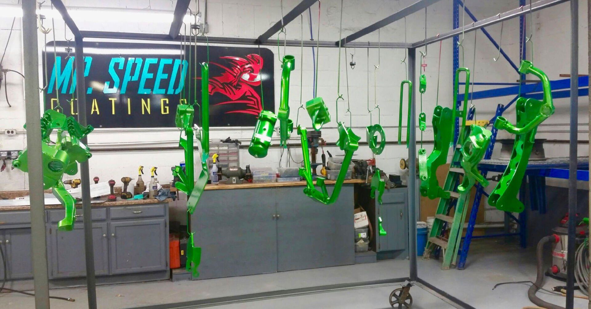 Green Powder Coat