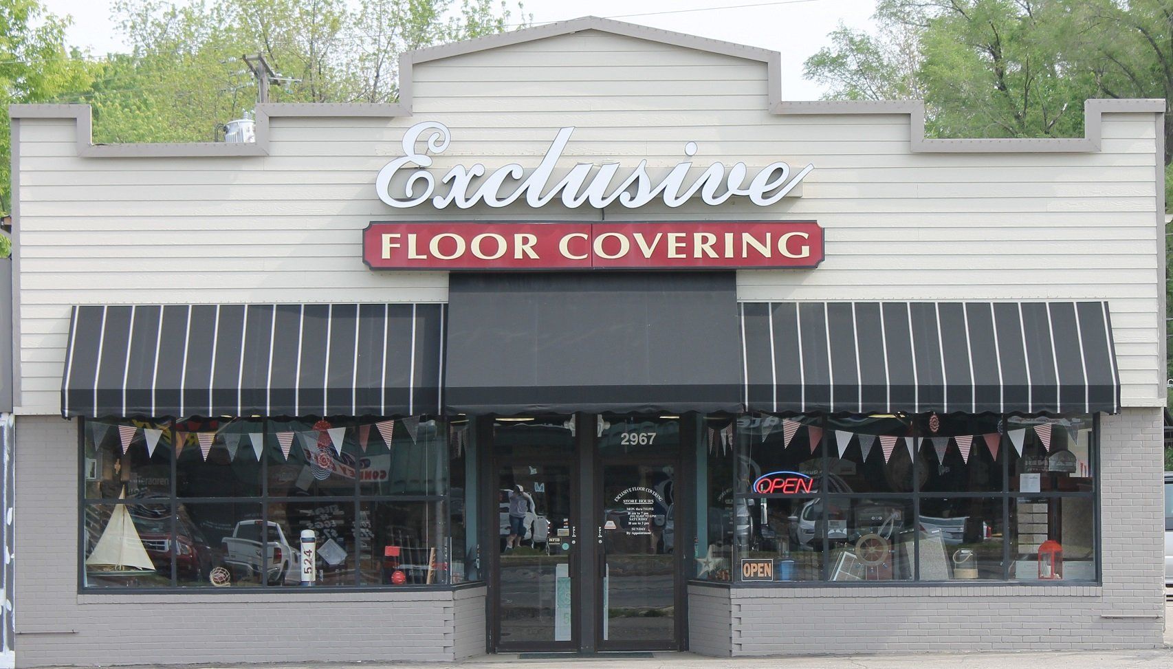 Exclusive Floor Covering store front