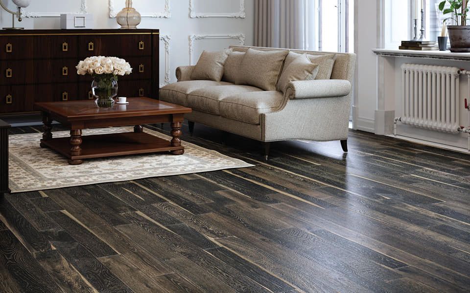 Hardwood floor refinishing