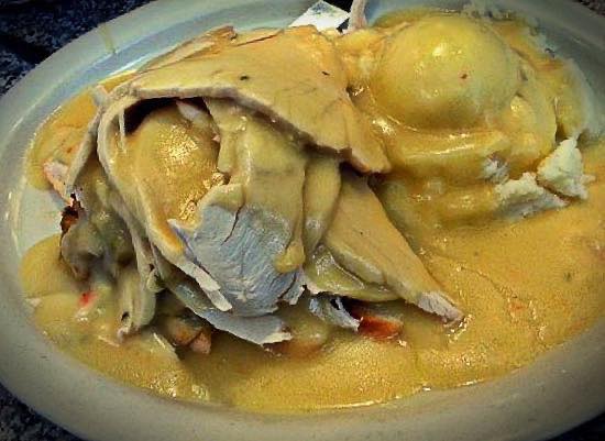Smothered in turkey gravy
