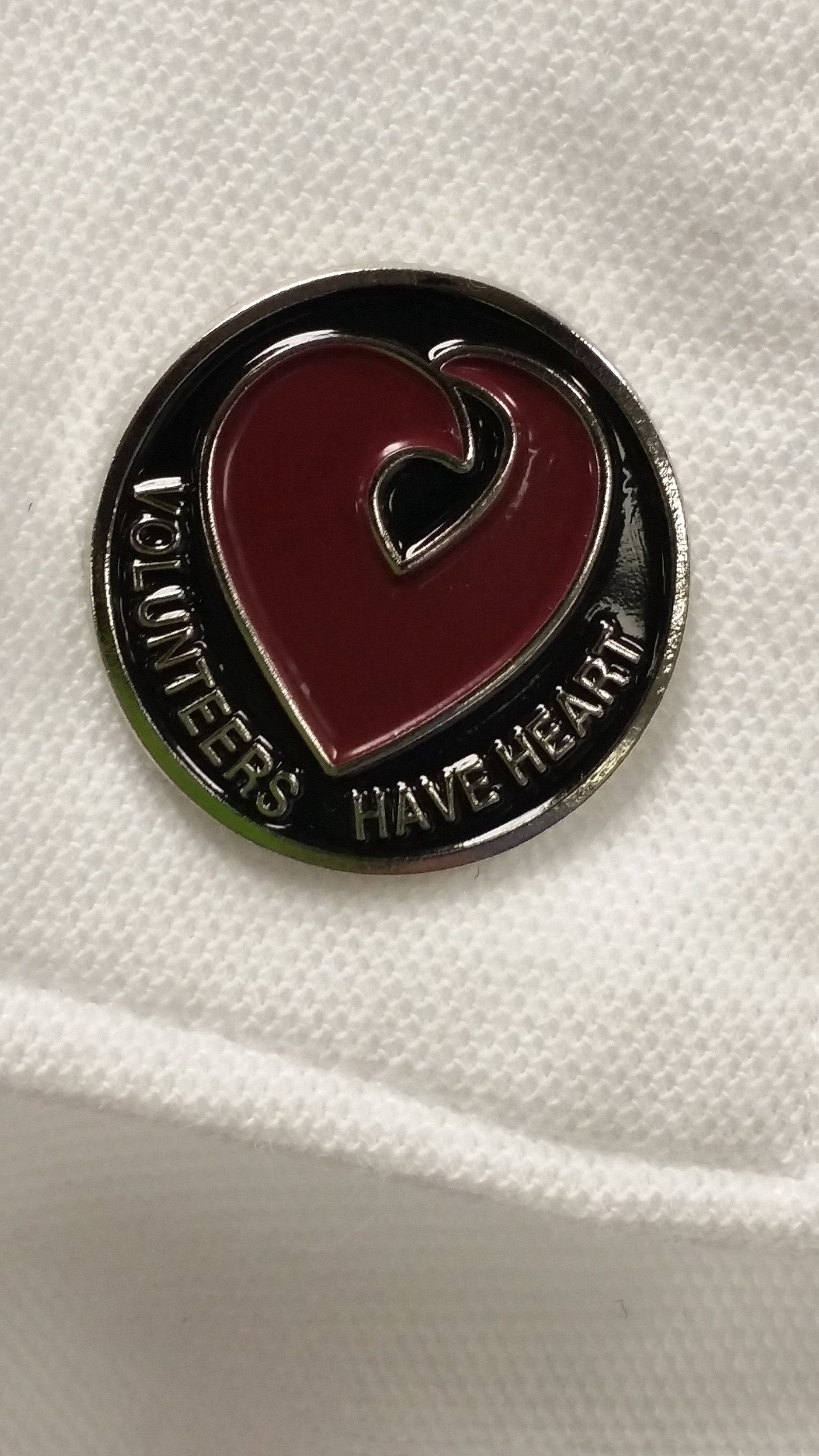 Mem Hospital Volunteer pin