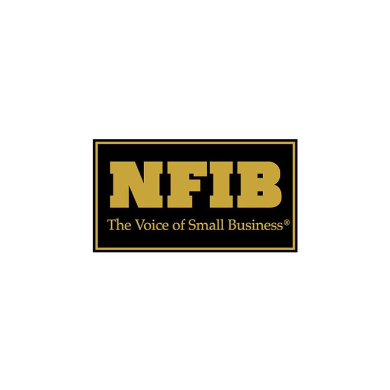 NFIB logo in gold on black
