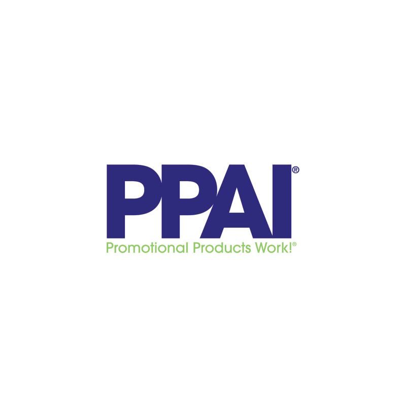 PPAI logo in purple and green