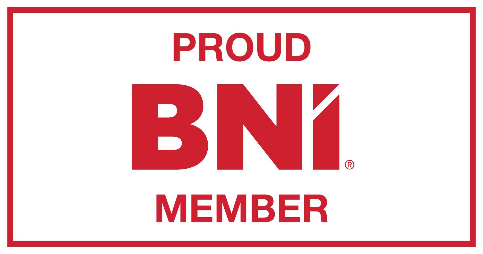 Proud BNI  Member logo