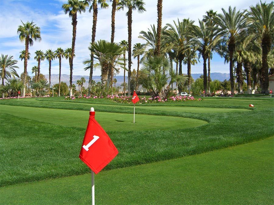 A red flag with the number 1 on it