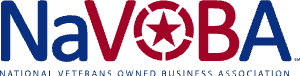 NaVOBA logo with blue text and a red star inside the “O”