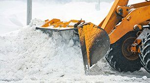 Snow plowing