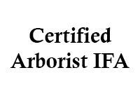 Certified Arborist IFA