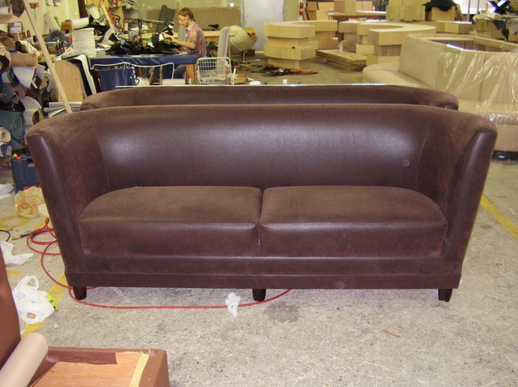 Sample upholstery project