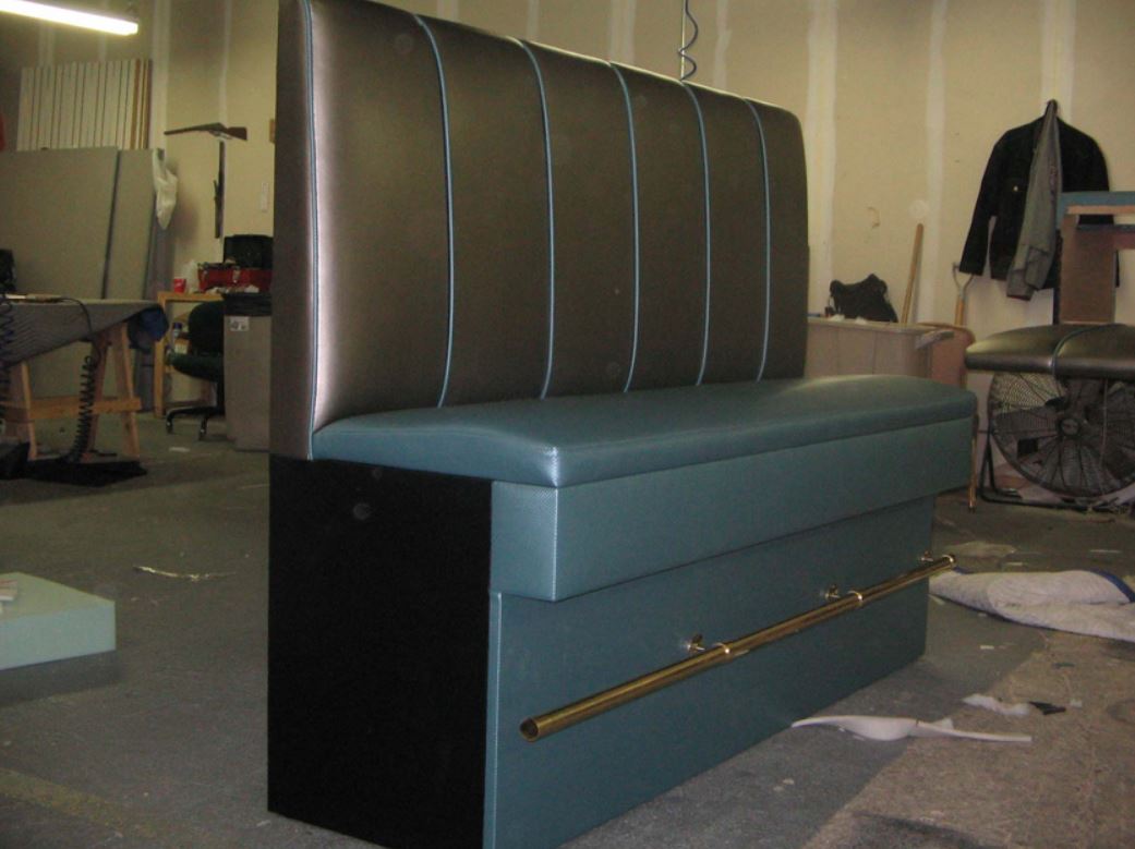 Sample upholstery project