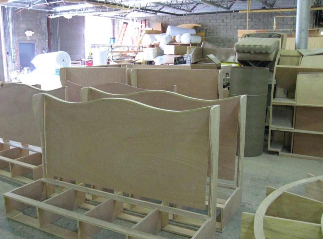 Sample upholstery project