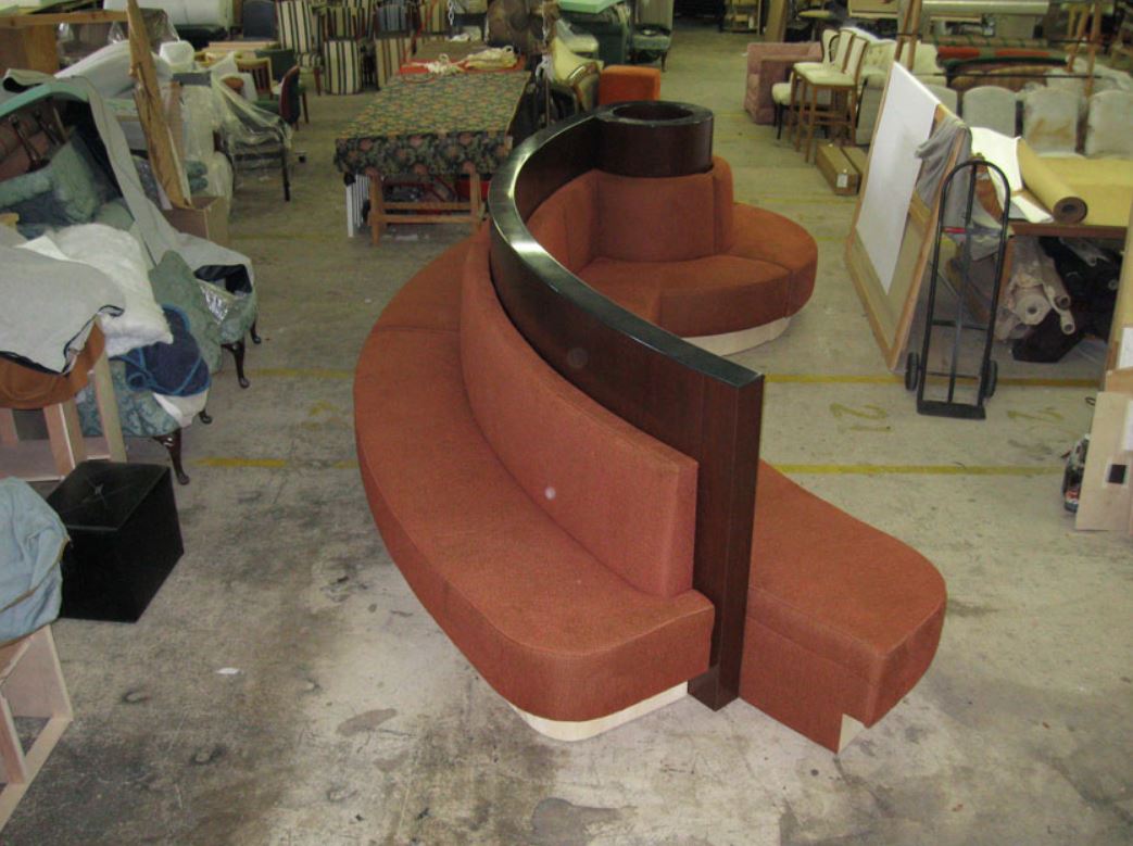 Sample upholstery project