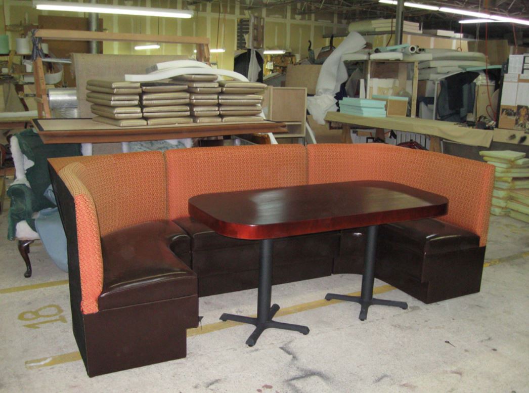 Sample upholstery project