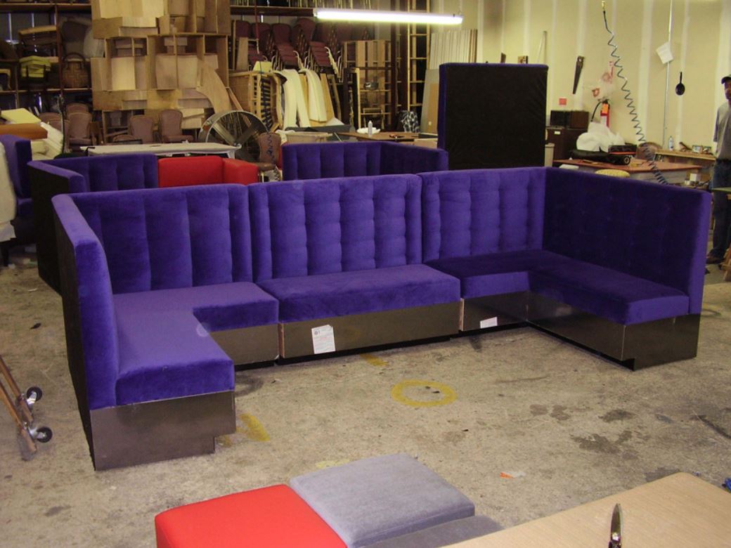 Sample upholstery project