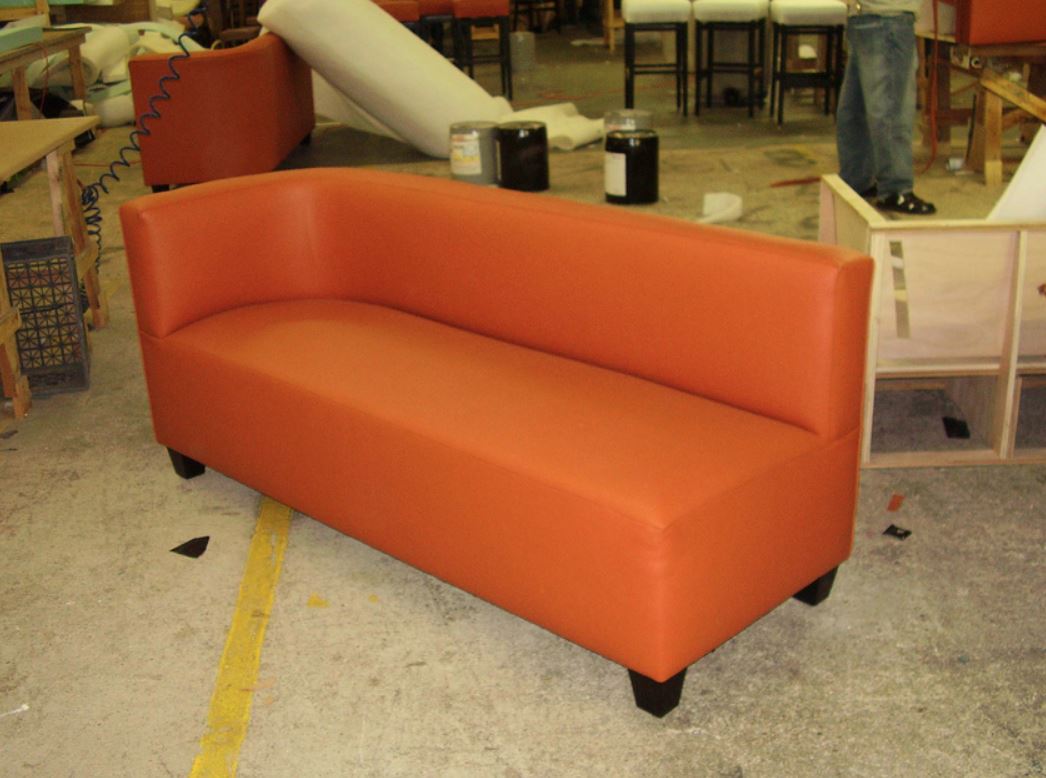 Sample upholstery project