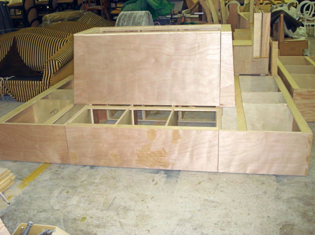 Sample upholstery project