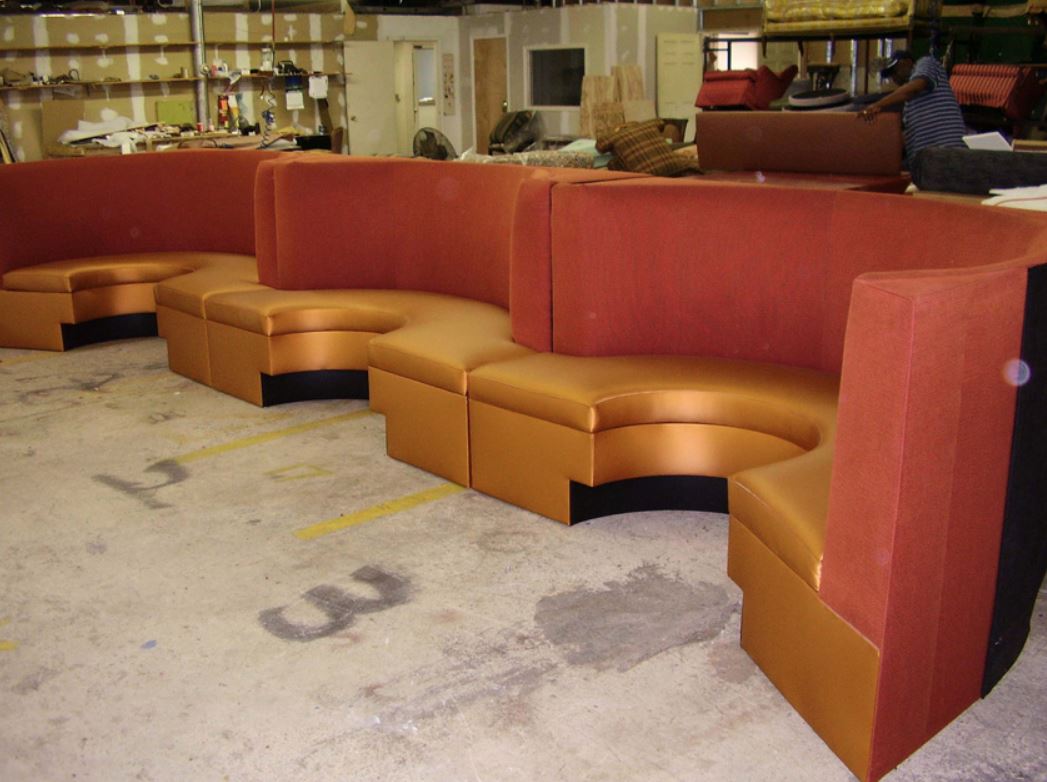 Sample upholstery project