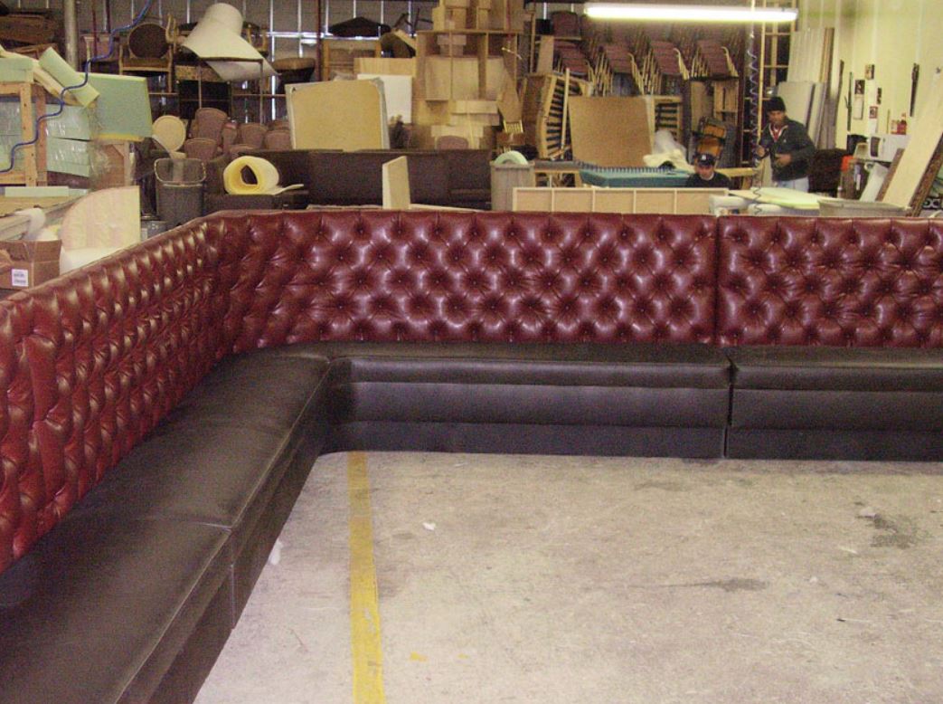 Sample upholstery project