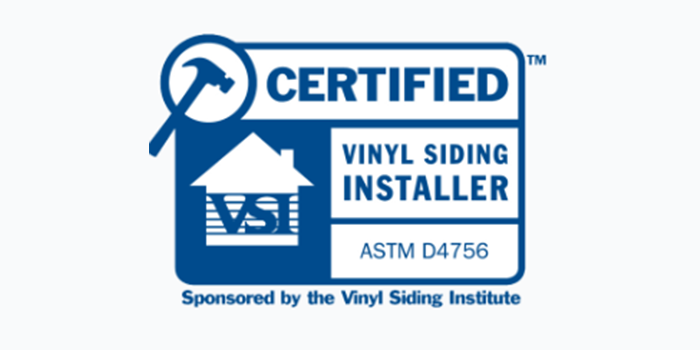 Certified Vinyl Siding Installer ASTM D4756 Sponsored by the Vinyl Siding Institute 