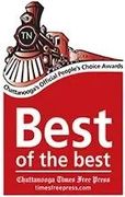 Voted Best of the Best by Chattanooga Times Free Press