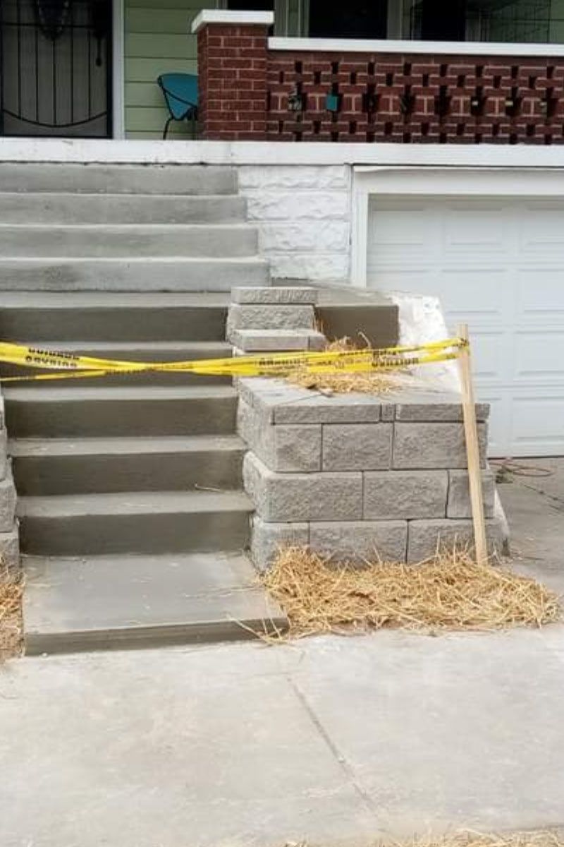 block retaining wall