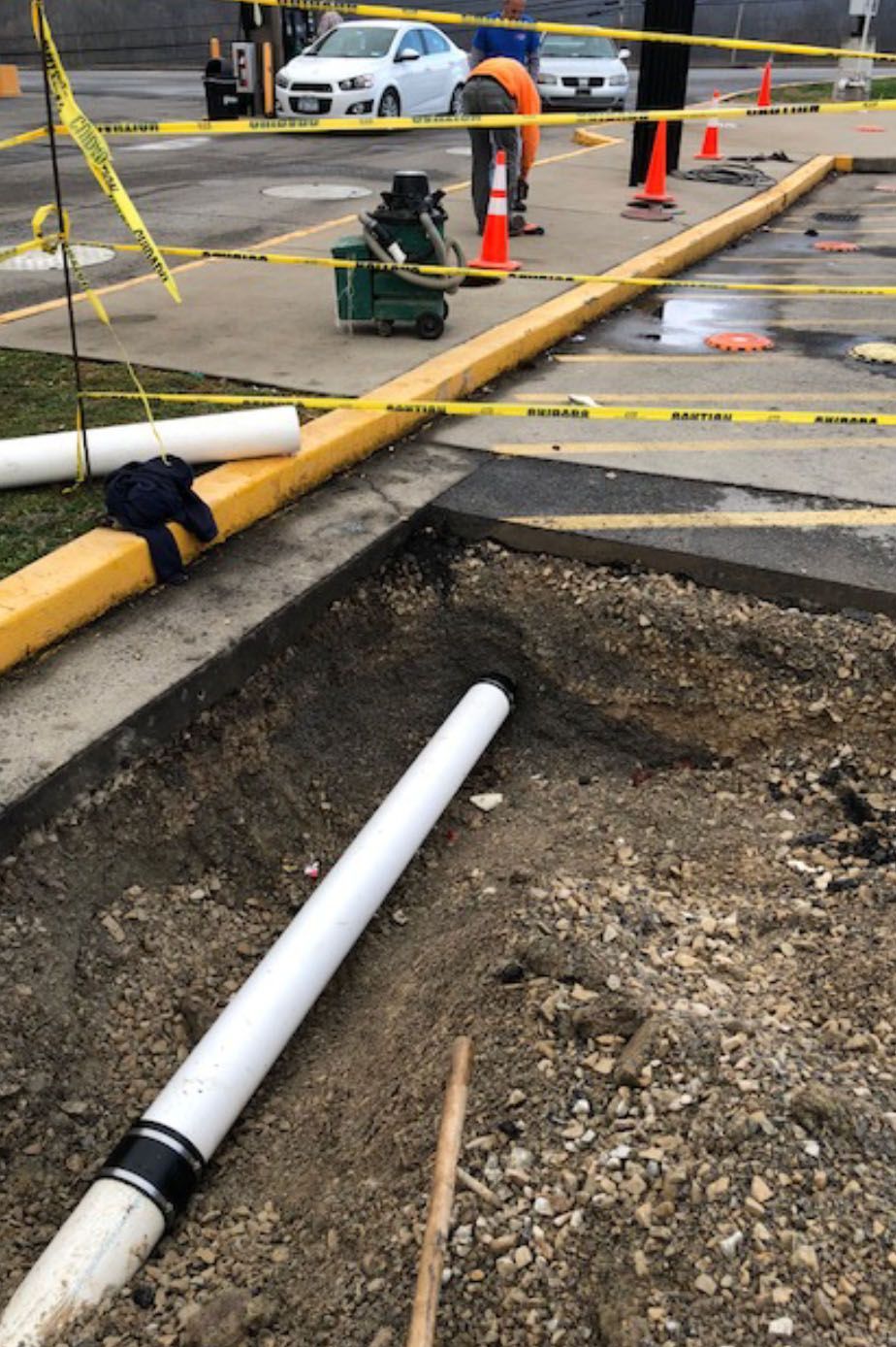 parking lot construction