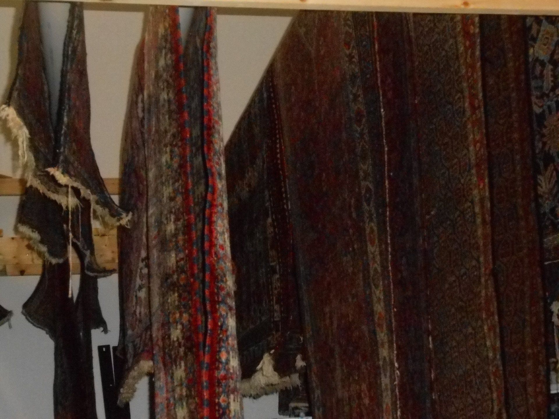 hanging carpet