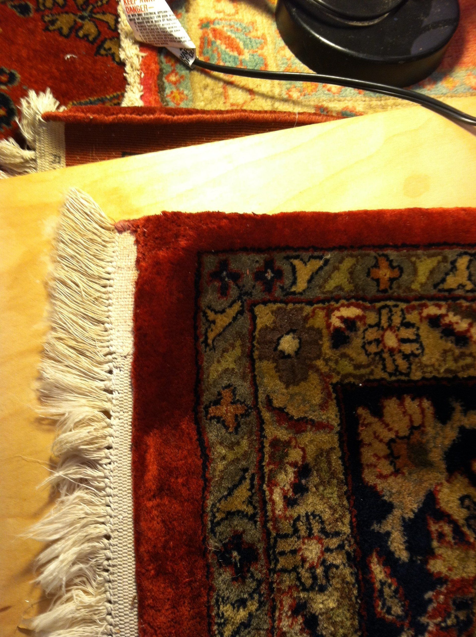 rug repair tassle